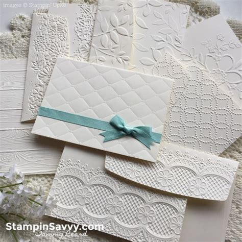 Handmade Note Cards Embossed Part 1 Stampin Savvy