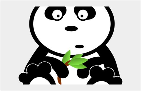Panda Eating Bamboo Clip Art Cliparts And Cartoons Jingfm
