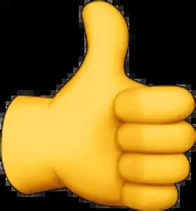 Daumen Hoch Thumbs Up Emoji Symbol Bedeutung