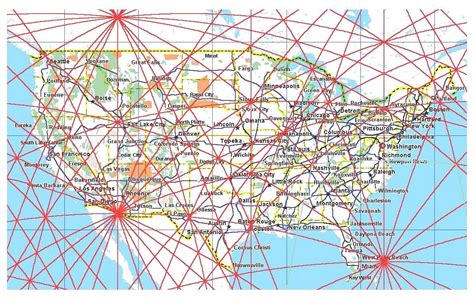 Remarkable Map Usa Ley Lines In World Maps New Ley Lines
