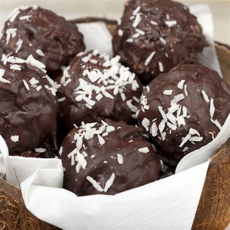 Coconut Chocolate Truffles Recipe