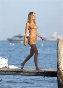 Kimberley Garner Wearing Gold Bikini In France GotCeleb