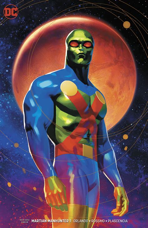 Oct180475 Martian Manhunter 1 Of 12 Var Ed Previews World