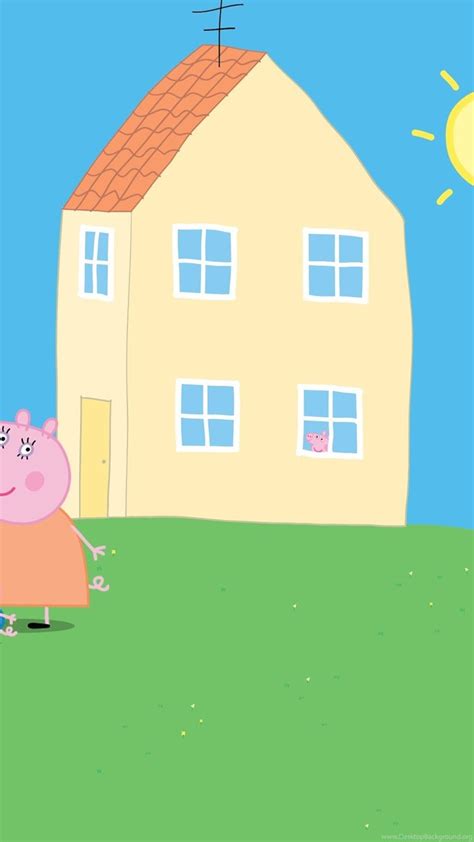 Even though you cannot definitely see it, your kids can pretend that they are pipsqueak, the baby pig that is living in their house. Peppa Pig Yellow Peppa Pig Home Play Doh Dady Pig Home ...