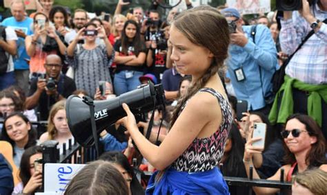 Greta Thunberg And Youth Climate Activists Protest Outside White House