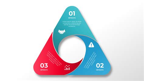Triangle With Round Corners Free Presentation Slide Template