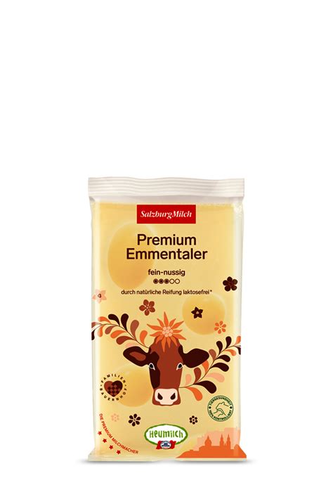 Salzburgmilch emmentaler 45% 700g e hartk�se mit 45% fett i.tr., mit rohmilch hergestellt. Premium Emmentaler Scheiben 1kg - SalzburgMilch