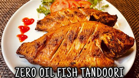 Air Fryer Fish Recipe Indian Zero Oil Fish Fish Tandoori Fried