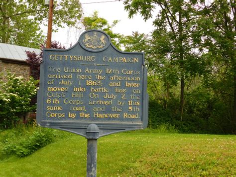 Gettysburg Campaign Historic Marker Gettysburg Pennsylvan Flickr
