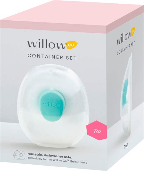Customer Reviews Willow Go Wearable Breast Pump 7 Oz Reusable Container Set 2 Pack Lc0766