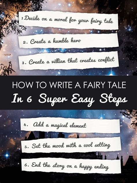 How To Write A Fairy Tale In 8 Steps With Examples Imagine Forest