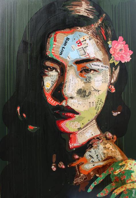 Arnaud Bauville Peintre Collage Art Projects Paper Collage Art