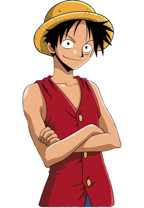 check   transparent  piece monkey  luffy arms crossed png image