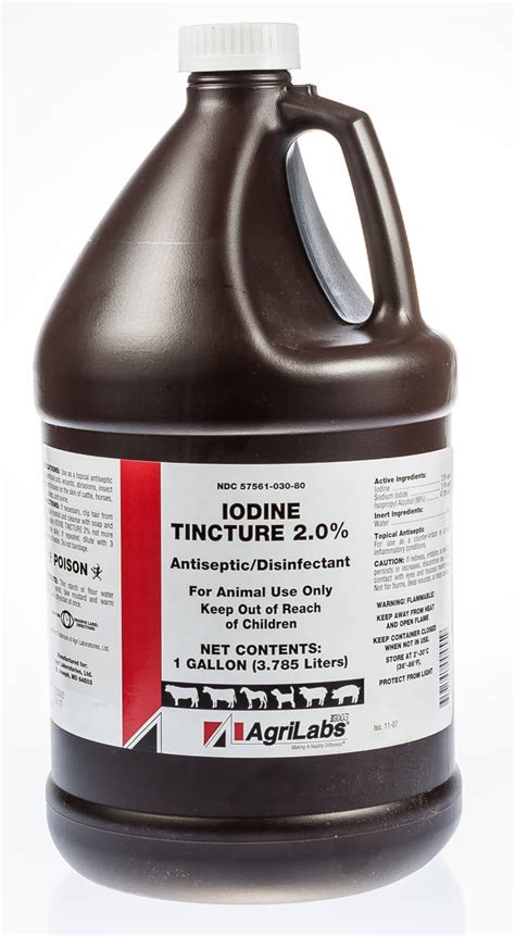 Iodine deficiency usually leads to goiter, a disease featured by an abnormally enlarged thyroid gland. Iodine Tincture 2% | Santa Cruz Animal Health