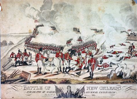 Battle Of New Orleans And Death Of Major General Pakenham 64 Parishes