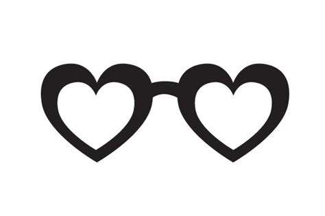 Free Free Heart Shaped Glasses Svg 832 SVG PNG EPS DXF File