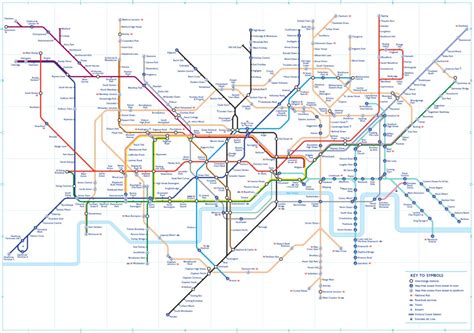 Transit Maps Dezoning The London Tube Map