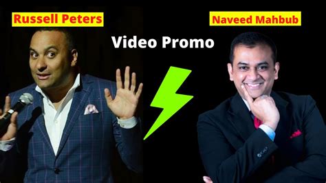 Russell Peters Interview On The Naveed Mahbub Show Promo Video