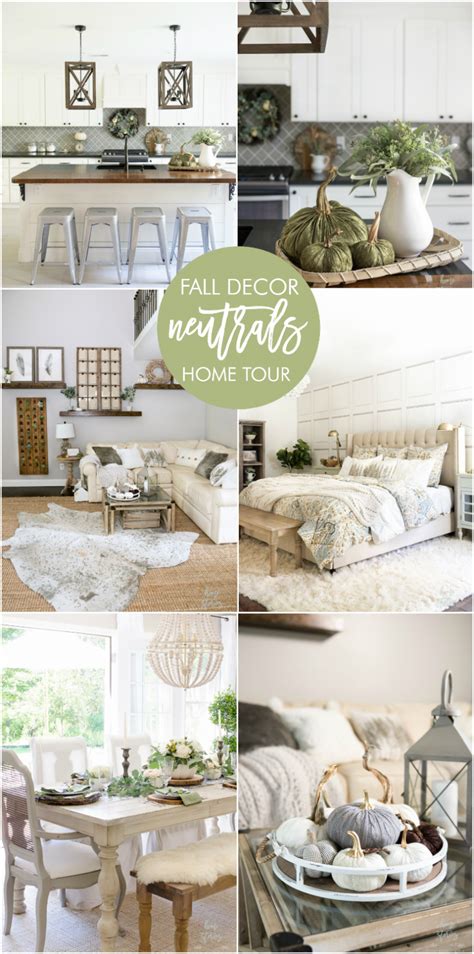 Neutral Fall Decor Home Tour With Shaw Floors