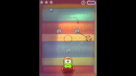 Cut The Rope Experiments 1 7 Walkthrough Getting Started Youtube