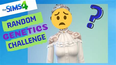 The Sims 4 Random Genetics Challenge Cas Mode Youtube