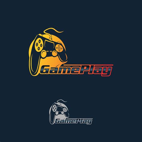 Joystick Logo Für Gaming Vektor Icon Illustration Game Gaming Logo
