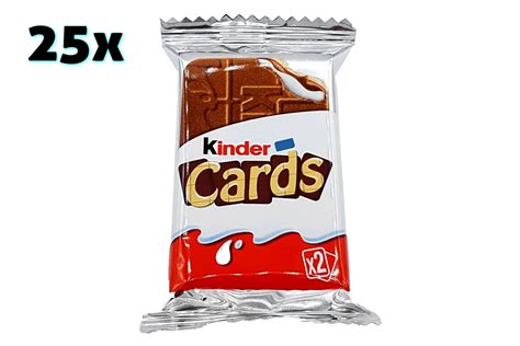 5x Boxes Kinder Cards 🍫 640g 14lbs From Germany Tracked Shipping