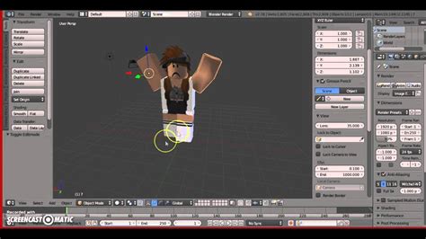 Roblox Blender Tutorial How To Move Your Arms And Legs Youtube