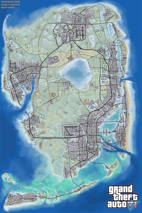 Concept Map For Gta 6 Made By Avatarsd Rgta6