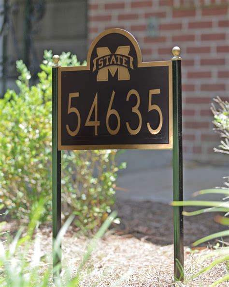 Why You Should Go For Lawn Address Signs Homesfeed