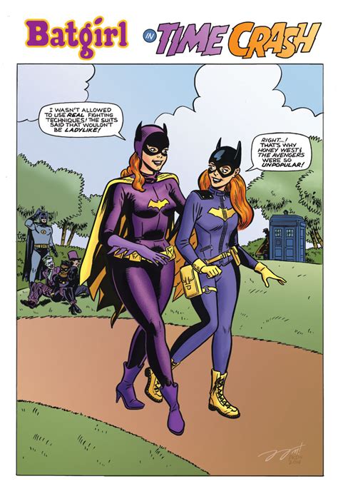Inky Stories Batgirl In Time Crash
