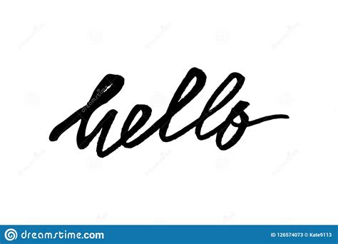 Slogan Hello Phrase Graphic Vector Print Fashion Lettering Calligraphy