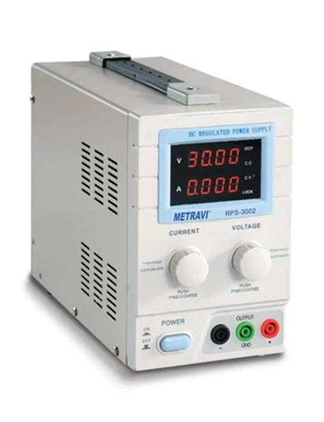 Dc Regulated Power Supply Metravi Instruments