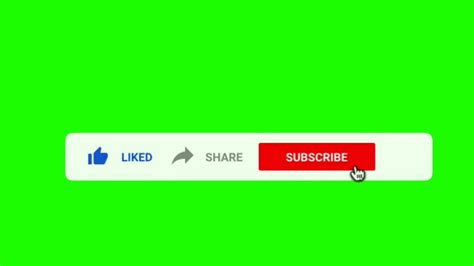 Animated  Subscribe Green Screen  Show Them An Animated Image