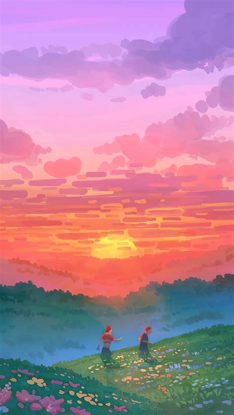 Digital Art Sunset Scenery Landscape 4k Hd Wallpaper