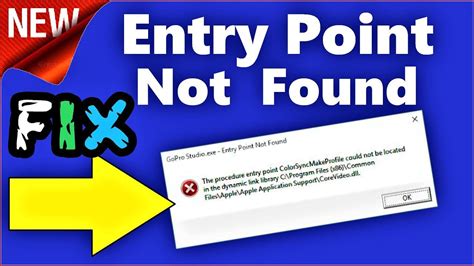 How To Fix Entry Point Not Found Error In Windows Techolac