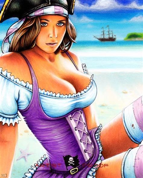 Pirate Girl From Treasure Chests And Booty By Trevor Murphy Comic Art Pirate Woman Sexy