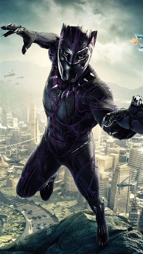 Black Panther Wallpaper 4k Phone Technology