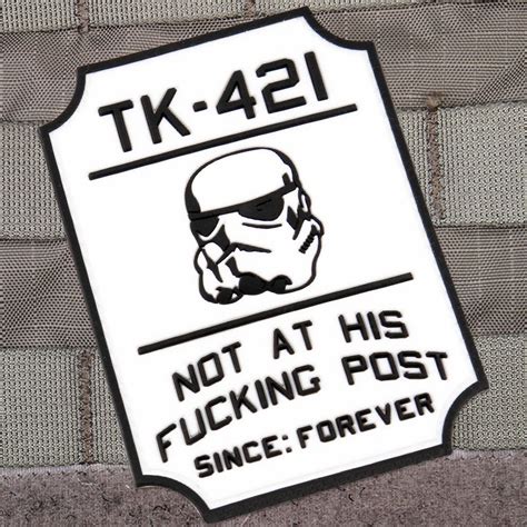 Tk 421 Star Wars Morale Patch Morale Patch Star Wars Patch Patches