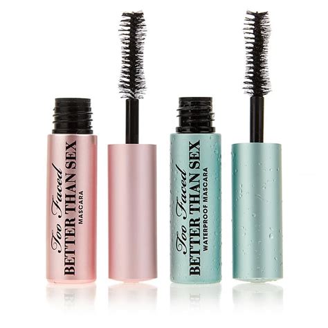 Buy Too Faced Better Than Sex Mascara Duo Regular And Waterproof Mini