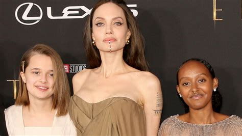 Angelina Jolie Z Córkami Zahara W Kultowej Oscarowej Kreacji Aktorki Moda