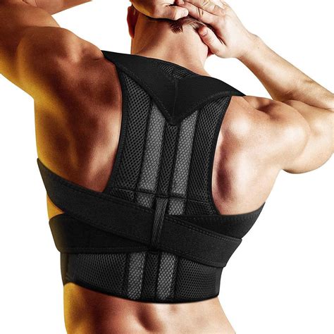 Adjustable Adult Corset Back Posture Corrector Shoulder Lumbar Relief