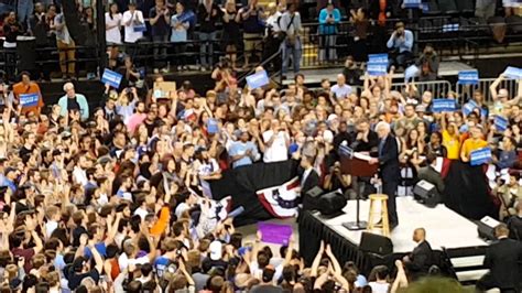 Bernie Sanders In Baltimore Royal Farms Arena Youtube