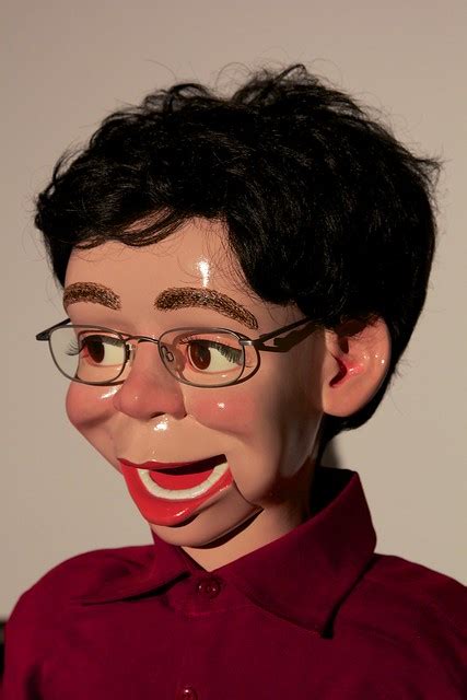 Did he just make out with his puppets? Ramsay's ventriloquist dummy | Flickr - Photo Sharing!