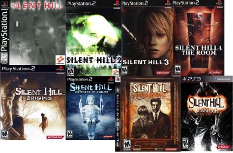 All The Silent Hill Games For Ps1ps2ps3 I Just Love Them Ive