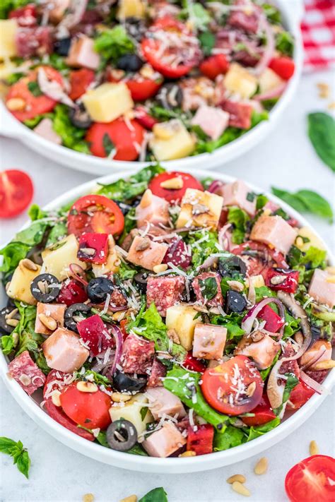 Italian Chopped Salad Video Sweet And Savory Meals