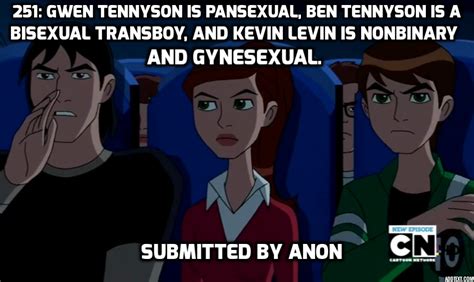 Lgbt Cartoon Network Headcanons — 251 Gwen Tennyson Is Pansexual