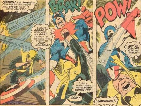 Best Battles In Comic Book History Captain America Vs Iron Fist