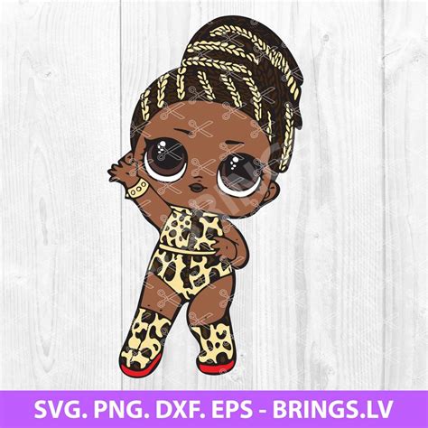 Fierce Lol Surprise Doll Svg Cut File For Cricut And Silhouette Hot