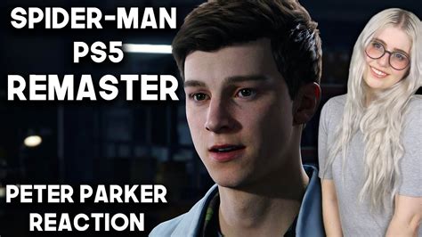 Marvels Spider Man Remaster Ps5 Clip Peter Parker Teaser Reaction